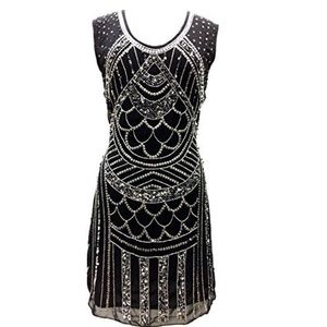 1920s Great Gatsby Sequin Dress